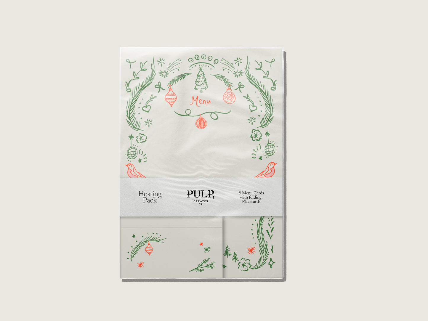 Illustrated Festive Frame